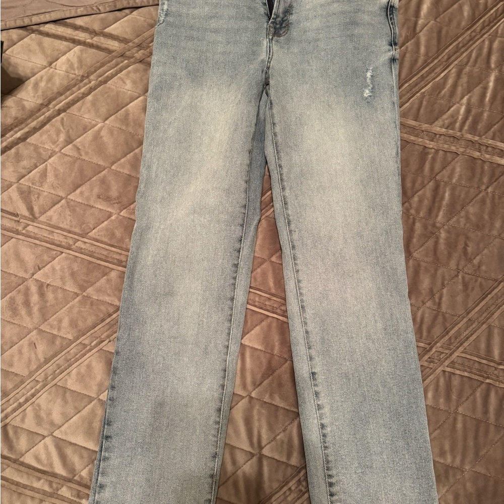 Kensie Light Gray High Rise Women's Jeans